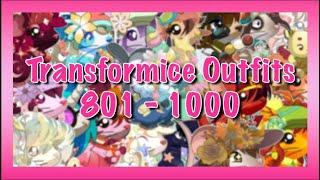 Transformice Fashion Outfits (free to use): 801 - 1000!