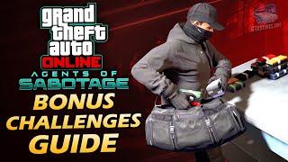 GTA Online: Agents of Sabotage - Bonus Challenges Guide