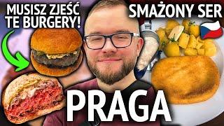 PRAGA: BURGER LEPSZY niż w Naše maso?! Czeskie jedzenie w Pradze i uliczne jedzenie na jarmarku