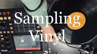 SAMPLING VINYL TO MAKE A BOOMBAP BEAT ON THE MPC ONE