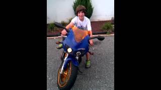 David Lee Rappaport Bad Ass 12-Year old Motorcycle Dude