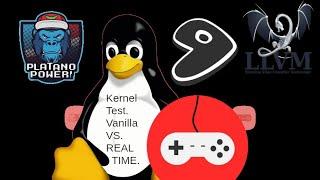 REAL LIFE BENCHMARK TEST REALTIME-X (rt-jsX) v5.4.18 LTS KERNEL VS VANILLA STABLE KERNEL.ORG v5.5.2.