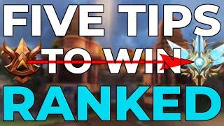 FIVE TIPS TO HELP YOU WIN IN SMITE RANKED!