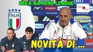 L. SPALLETTI, UEFA NATIONS LEAGUE : ITALIA, "IMPORTANTI NOVITA'!"