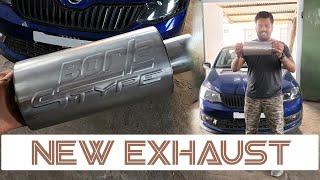 New Exhaust for my Skoda Rapid - Borla End can