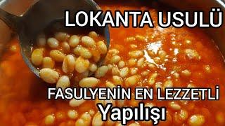 Lokanta Usulu Kuru Fasülye Nasıl Yapılır - En lezzetli Fasulye Yemeği - Ayva Sarısı