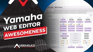 Yamaha Web Editor Tour: Fully Configure your AV Receiver from your PC!