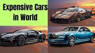 Most 3 Expensive Cars in The World| Car World With Shahid