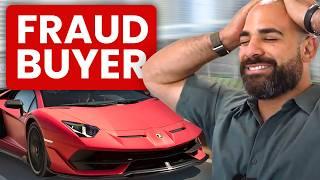 FRAUDULENT Customer Tried to Buy $1,000,000 Lamborghini Aventador SVJ?