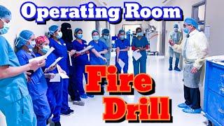 Operating Room Surgical Fire Drill