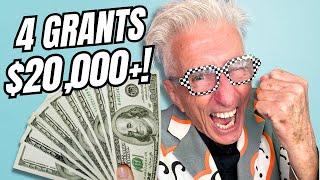 4 GRANTS $20,000+! Easy Free Money You Never Pay Back 1