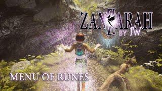 Zanzarah by JW: Menu of Runes