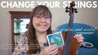 How to Change Your Violin or Viola Strings (Updated & FAQ)