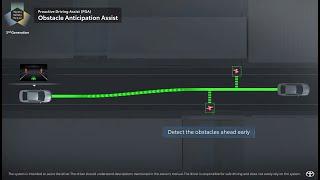 Toyota Safety Sense | Proactive Driving Assist -Obstacle Anticipation Assist | Toyota