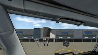 Autogate moving jetway in XP11 VR