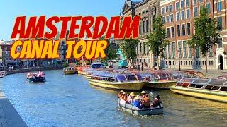 AMSTERDAM Canal Tour | Summer Holiday in The Netherlands 