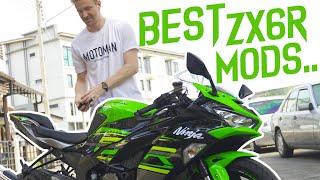 Best Kawasaki ZX6R mods...