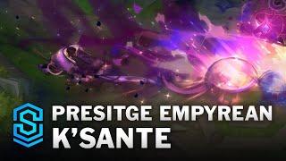 Prestige Empyrean K'Sante Skin Spotlight - Pre-Release - PBE Preview - League of Legends