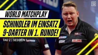 Neunter 9-Darter der World-Matchplay-Geschichte: Tag 2 - Session 1 | World Matchplay | DAZN