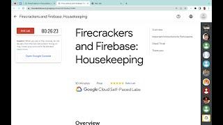 Firecrackers and Firebase: Housekeeping || #qwiklabs ||  #CloudwaliDiwali