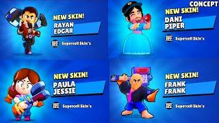 New Supercell Skin's For Community Manager|Brawl Stars[concept]