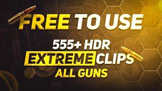 PUBG Mobile Free To Use Clips  For EDITING || HDR + EXTREME || FREE DOWNLOAD ||