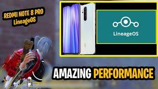 REDMI NOTE 8 PRO AMAZING PERFORMANCE  WITH THIS COSTUM ROM | PUBG Mobile