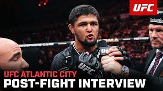 Nursulton Ruziboev Post-Fight Interview | UFC Atlantic City