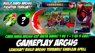 ARGUS EXP META BARUCARA MAIN ARGUS ITEM TERBARUBUILD ARGUS TERSAKIT 2024GAMEPLAY ARGUS TOP GLOBAL