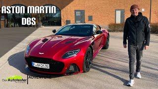 Aston Martin DBS Superleggera 2021 - Die britische Speed-Verlockung für den Autotester -Test I Sound