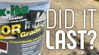 Latex·ite Color Driveway Sealer Long-Term Update