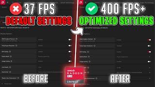 AMD Radeon: Best Settings to BOOST FPS for Gaming & Performance - New UPDATED Tweaks