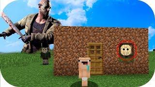 BEBE NOOB VS CREEPYPASTA JASON MINECRAFT TROLL + ROLEPLAY