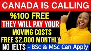 Fully Funded Scholarship In Canada | Get Paid To Relocate In November Free | No Tuition | No IELTS