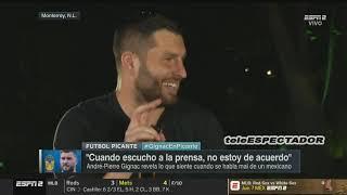 (1/2) Andre-Pierre Gignac entrevistado por Roberto Gomez Junco - Futbol Picante