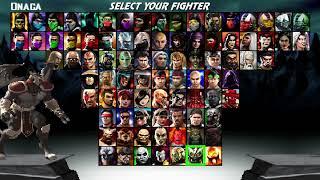 Mortal Kombat Kollection Roster