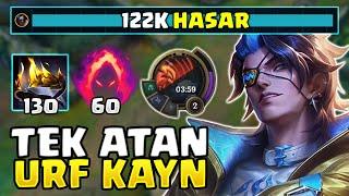 3 DAKİKADA DARKİNE DÖNÜŞEN URF KAYN! | 50 KİLL 122.000 HASAR