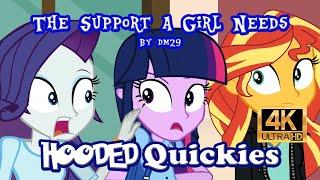 Hooded Quickies: The Support a Girl Needs -4K Reconstruction- (My Little Pony Animation)