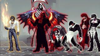 [KOF Mugen] Nao The Pale Killer Vs Iori Yagami Team + Rugal Soul LV 12