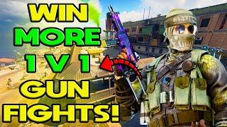 How To Win 1 V 1 Gun Fights in Warzone! Win More Gun Fights & Get more Kills NOW! Warzone Tips