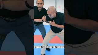 Punches & Kicks from Connected Positions | TRICOM Knife Defense training