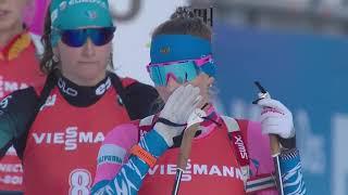 Biathlon Annecy Le Grand Bornand Women's Pursuit | 2019–20 Biathlon World Cup 21/12/2019