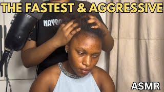 ASMR: THE FASTEST & MOST AGGRESSIVE HEAD AND SCALP MASSAGE WITH INTENSE SCRATCHING FT NEW MODEL