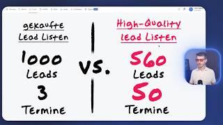 Lead Sourcing Training: Bis zu 10% Terminquote durch High Quality Listen