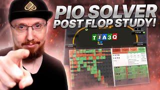 Postflop study with PIOSolver with Gareth James