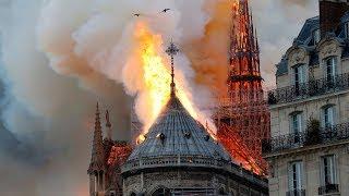 Fire at Notre Dame de Paris. In Paris, Notre Dame Cathedral is burning. Chronology of events