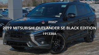 2019 MITSUBISHI OUTLANDER SE BLACK EDITION - 191338A