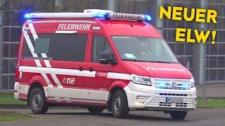 [NEUER ELW | PKW-BRAND!] - Feuerwehr KAMP-LINTFORT | EINSATZ für die LÖSCHEINHEIT 6!