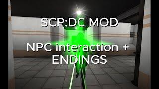 SCP:CONTAINMENT BREACH DC MOD NPC INTERACTION + ENDINGS