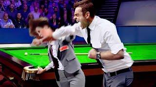 10 Minutes of Ronnie O'Sullivan Getting Angry..